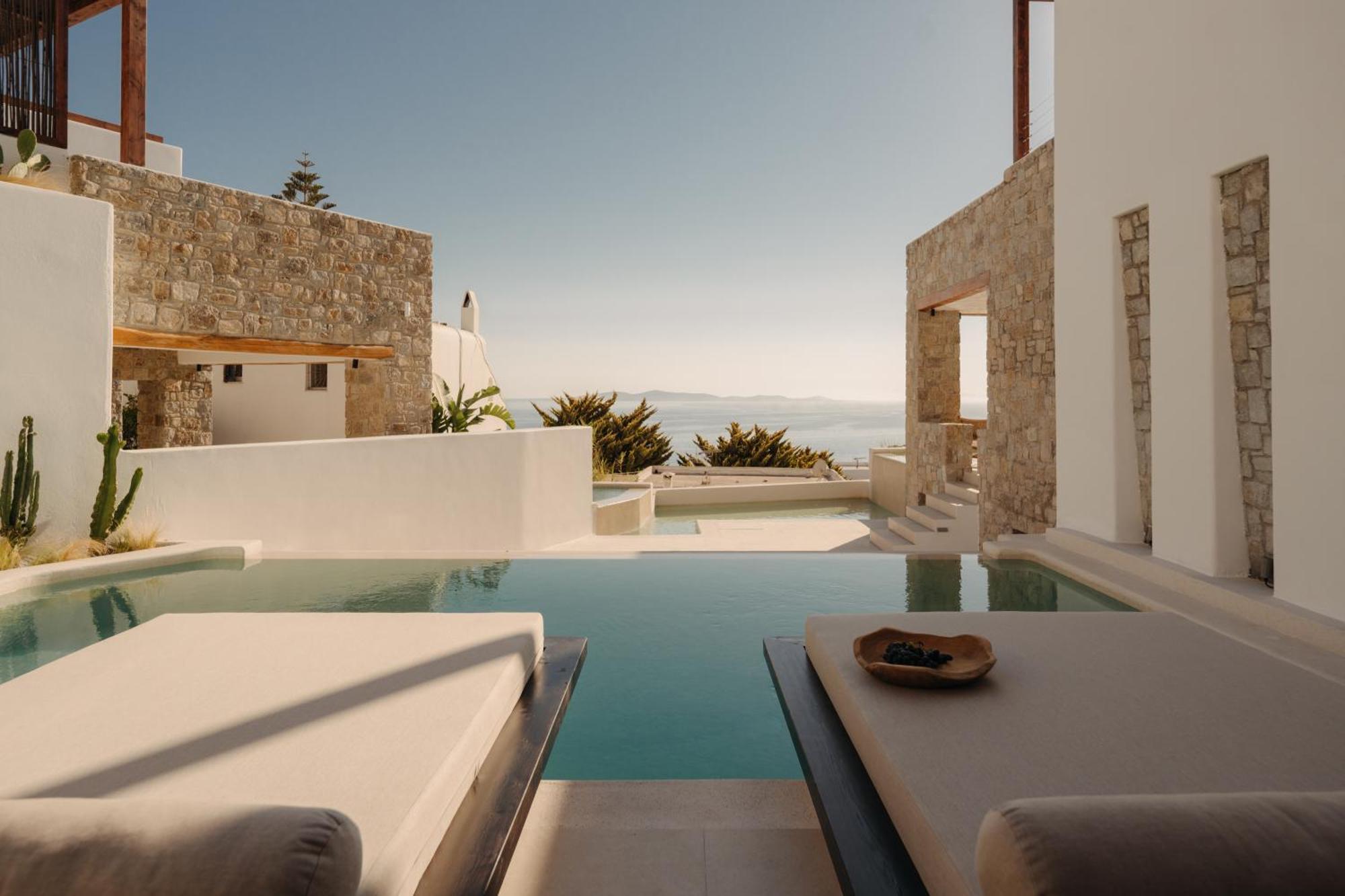 ホテル Bard De Sol Mykonos Town エクステリア 写真