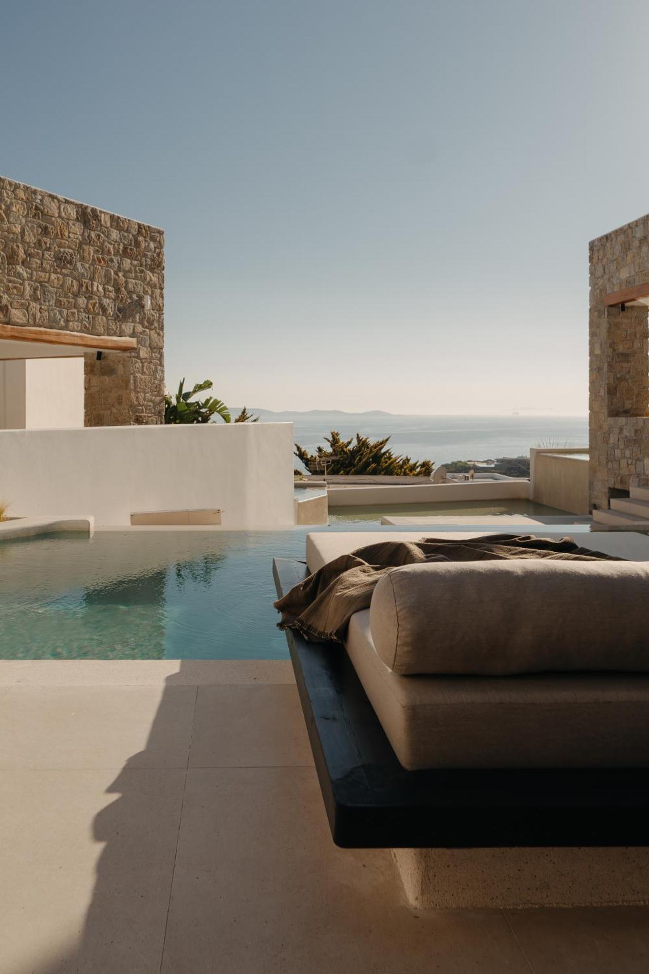 ホテル Bard De Sol Mykonos Town エクステリア 写真